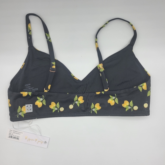NWT Jolyn Keramas Bikini Top, Lemon Drop, Size Medium - Picture 4 of 6